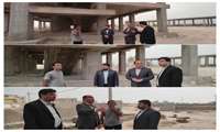 بازدید فرماندار از هنرستان جوار کارخانه چاه مبارک